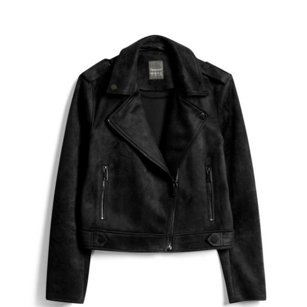 Leather black jacket